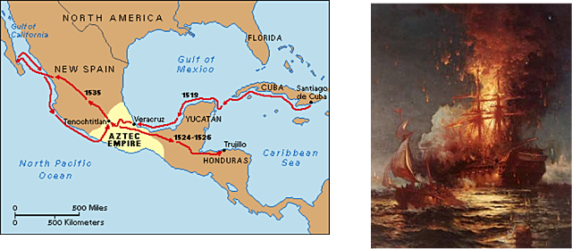 hernen cortes - Spain