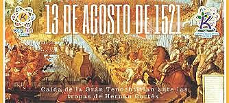 Caída de Tenochtitlán.