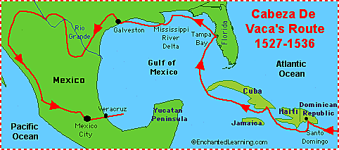 alvar nunes cabezade vaca - Spanish