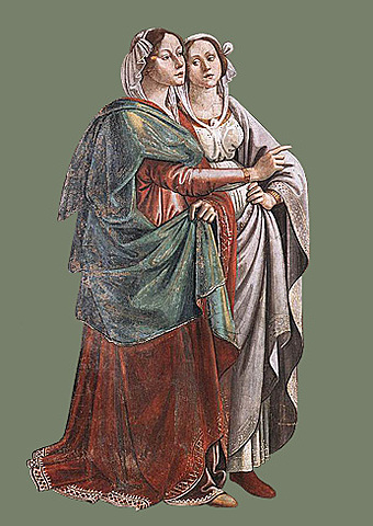 ROPA DE LAS MUJERES SIGLO XV