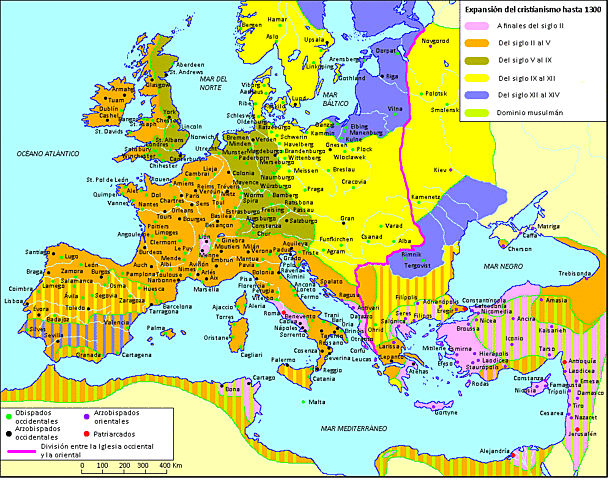 El cristianismo se extiende