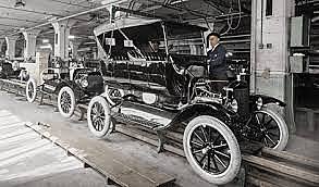 Primera fàbrica de cotxes en sèrie