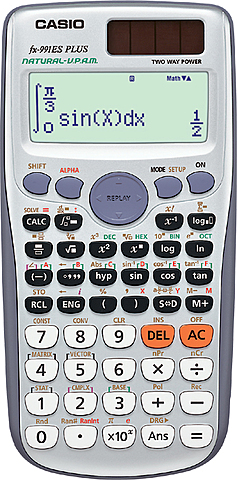 CALCULADORAS PROGRAMABLES O SIN NECESIDAD DE PILAS