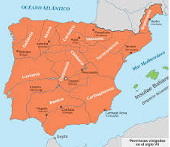 Reino visigodo de Toledo con Atanagildo