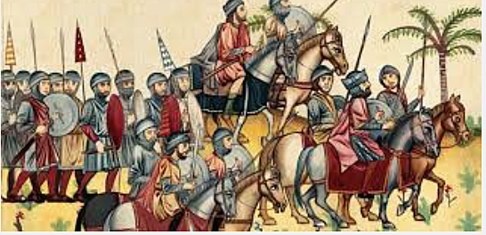 Los visigodos derrotan a los Suevos