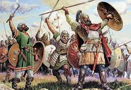 Batalla de vouillé contra los francos