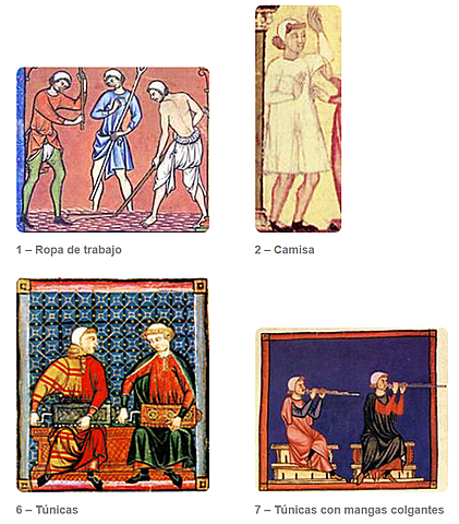 LA ROPA EN EL SIGLO XIII
