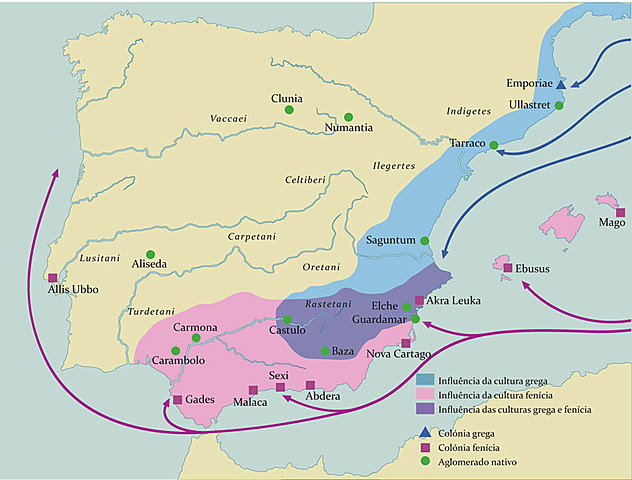 Colonizaciones fenicias