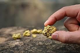 Gold discovered