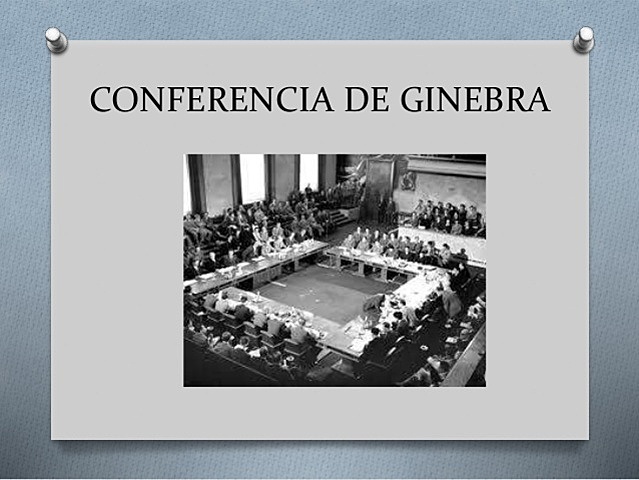 CONFERENCIA MINISTERIAL DE GINEBRA.