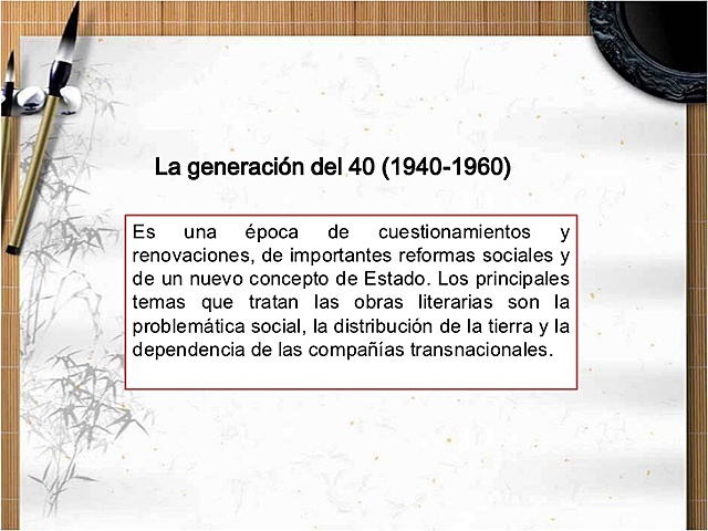 La generación del 40