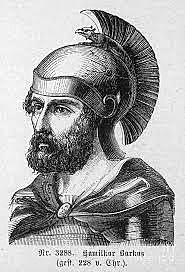 Amílcar Barca desembarca en Gadir