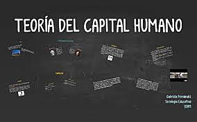 La teoría del capital humano