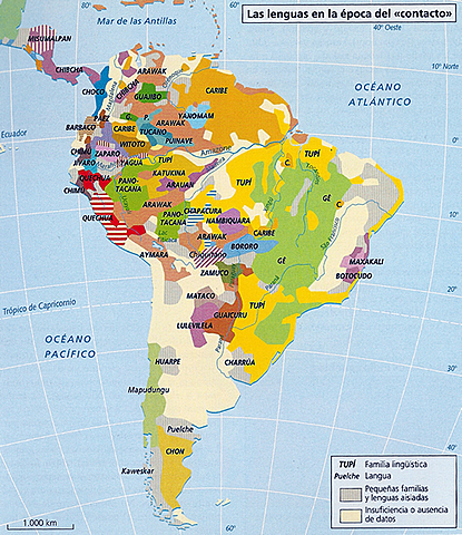 Influencias de las lenguas precolombinas