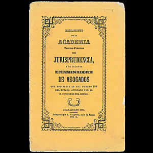 Instalación de la Academia Teórico-Práctica de Jurisprudencia