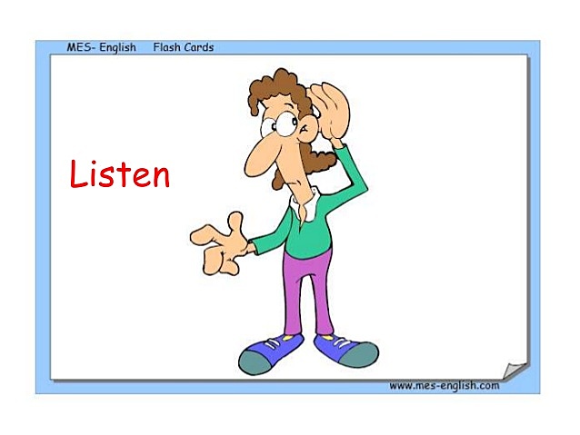 Listen to me young lady!