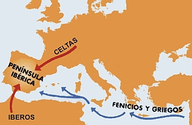 Llegada de los celtas