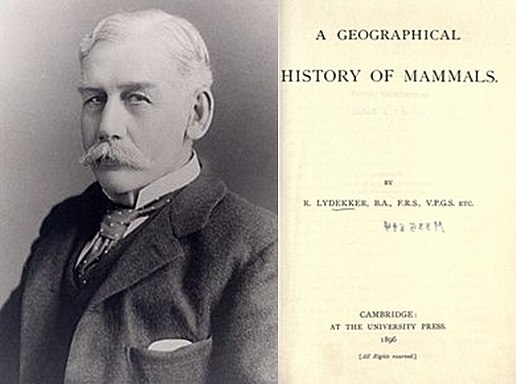 Se publica "A Geographycal History Mammals" de Richard Lydekker
