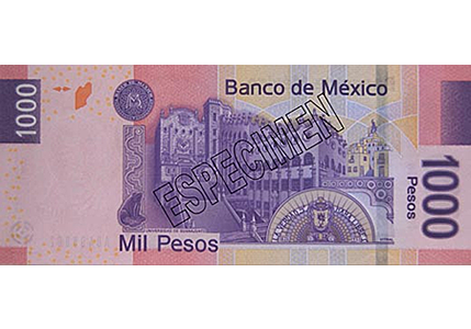 Se emite el billete de mil pesos con la imagen de la UG