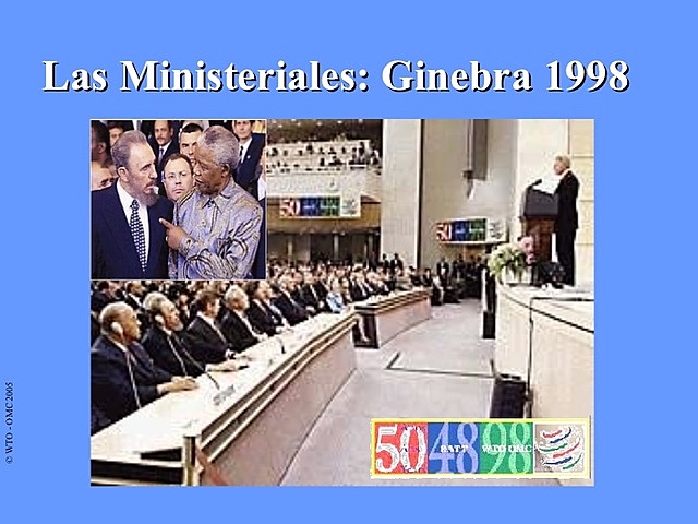 CONFERENCIA MINISTERIAL DE GINEBRA