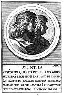 Expulsión de los bizantinos por Suintila