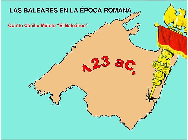 Conquista de las islas Baleares por Quinto Cecilio Metelo