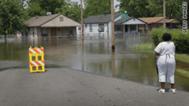 Mississippi, Louisiana flood