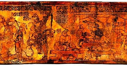 Los tutul xiúes destruyen la ciudad de Mayapán, se abandonan también todas las grandes ciudades