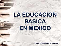 Educación básica.