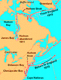 Henry Hudson:sponsored by the Netherlands.
