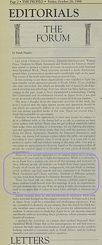 First Mention of "Lesbian" in The Profile