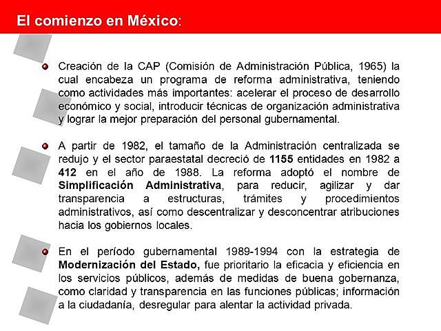 Nace la Comisión de Administración Pública