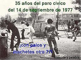 PRIMER PARO CIVICO NACIONAL