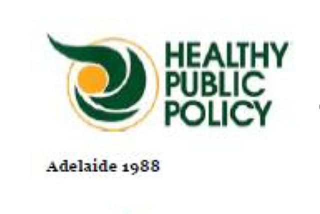 Segunda conferencia Internacional Adelaide: Politicas Públicas Saludables