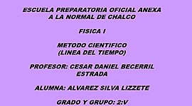 Timeline: METODO CIENTIFICO