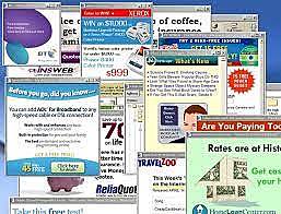 Nacimiento de los pop ups y pop unders.