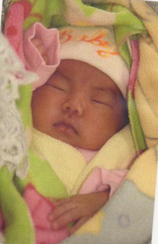 los dos primeros meses de mi hija Gadis