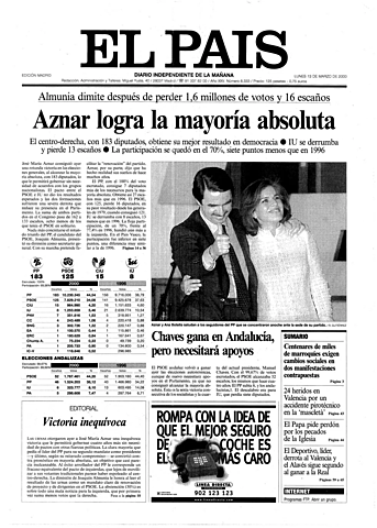 THE PP WINS THE GENERAL ELECTIONS