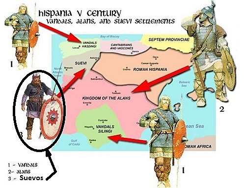 Invasión de Suevos, Alanos y Vándalos