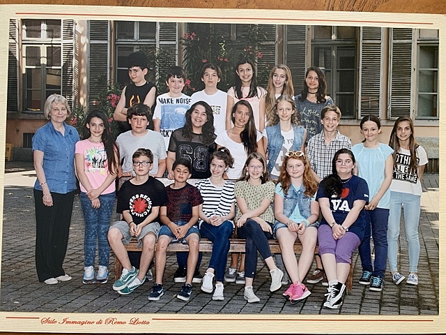 primo anno della scuola media