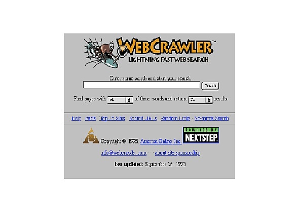 Primer motor de búsqueda