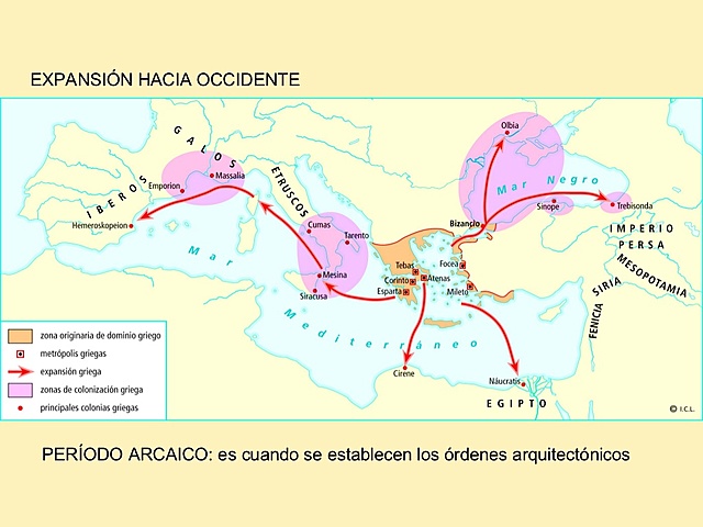 Colonizaciones griegas