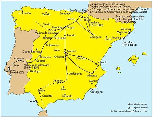 Els Francesos entren a Lisboa