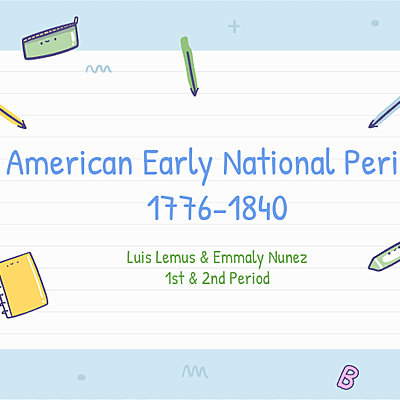Timeline: History of Education: American Early National Period 1776-1840