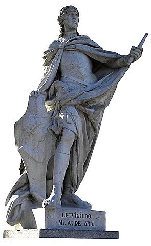 Conquista del reino Suevo por Leovigildo