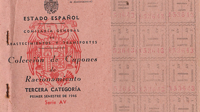 Fin de las cartillas de racionamiento