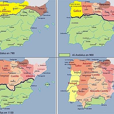Timeline: LA ESPAÑA MEDIEVAL