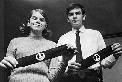 Tinker v. Des Moines Independent Community School District (Image: Bettmann, 1968)