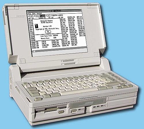 The First Laptop Computer