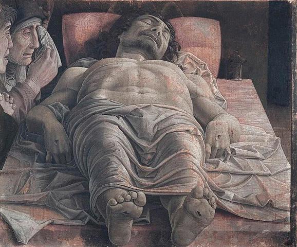 Mantegna, Cristo Morto (iniziata nel 1475)